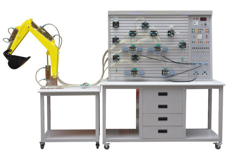 挖掘機(jī)液壓PLC控制實訓(xùn)裝置,挖掘機(jī)試驗臺