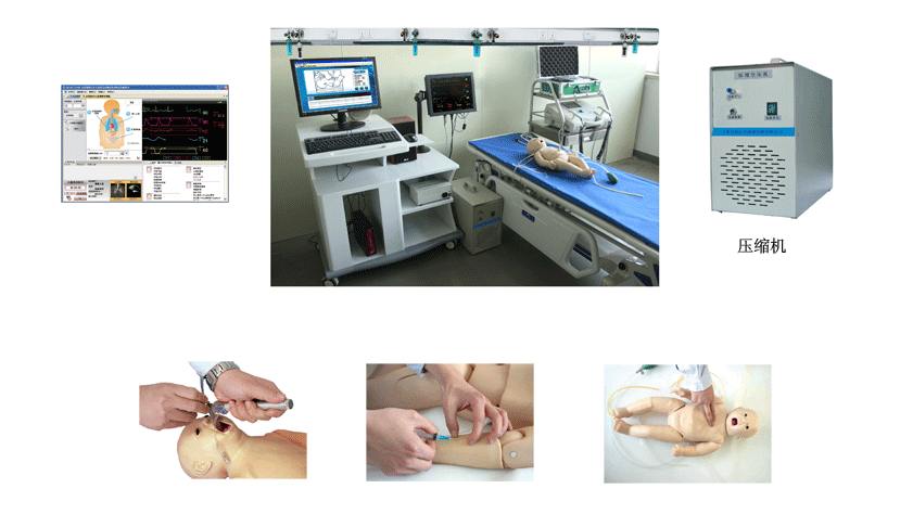 新生兒綜合急救技能訓(xùn)練模型，新生兒急救訓(xùn)練系統(tǒng)