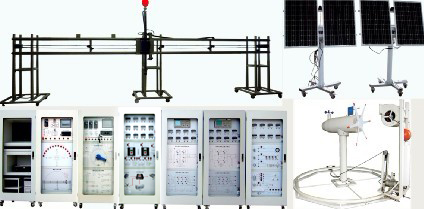 風光互補發(fā)電、充電、逆變實訓(xùn)裝置