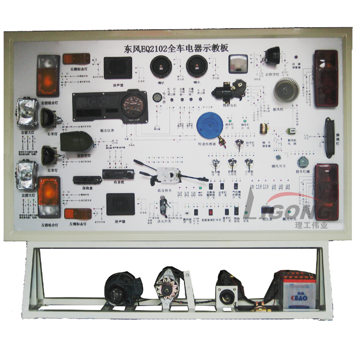 東風(fēng)EQ2102全車電器電路實(shí)訓(xùn)臺.http://www.edulg.com